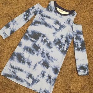 Blue Tye dye dress